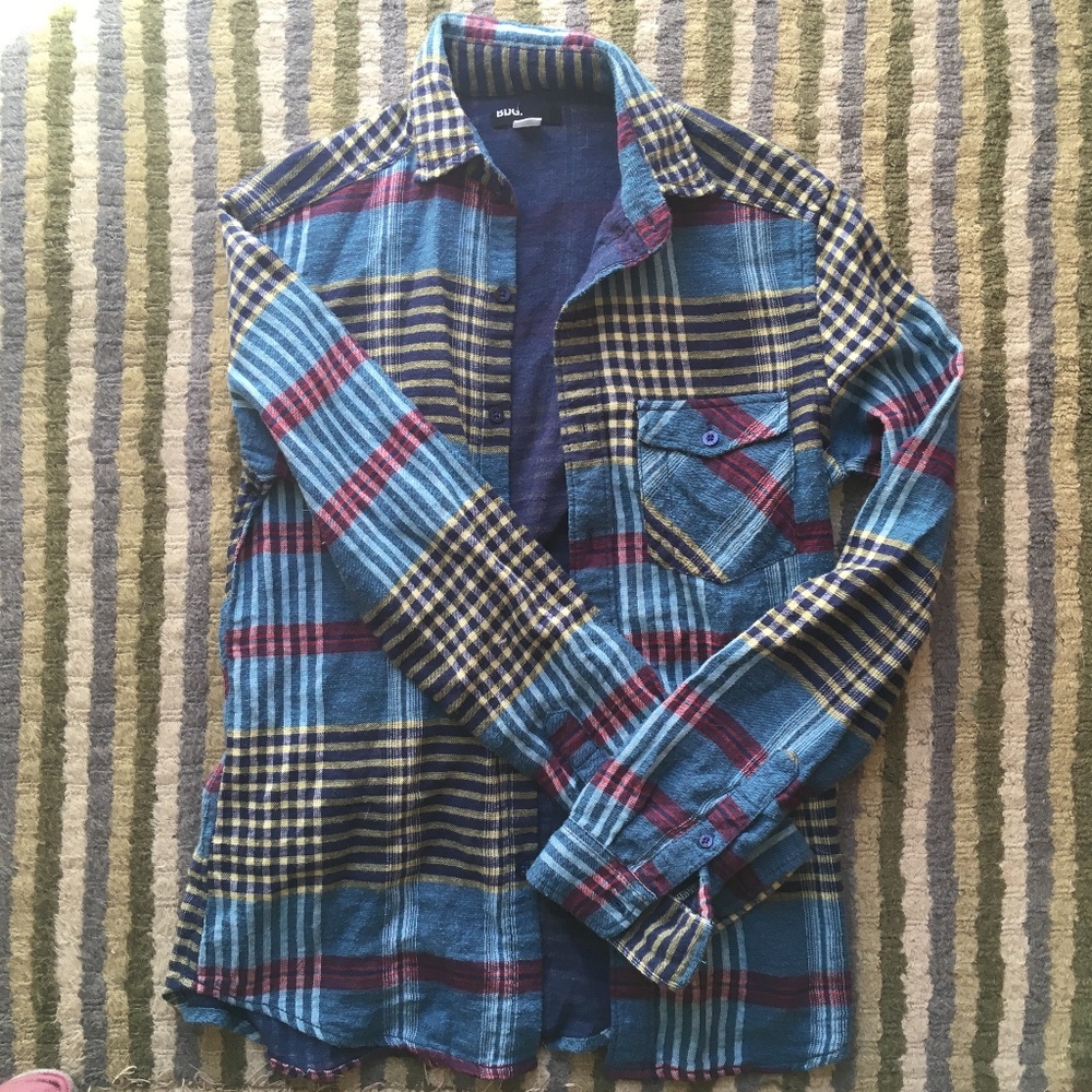 BDG Flannel Button Down
